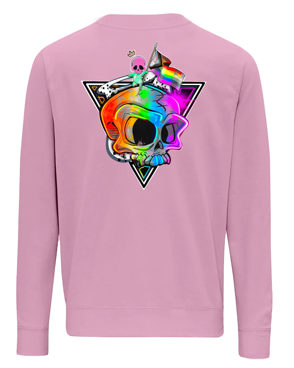 Pride Skull Centre Sweater / Awareness