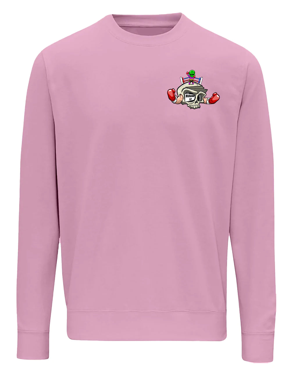Boxing Skull Mental Health Awareness Sweater By Unsubtle Skulls