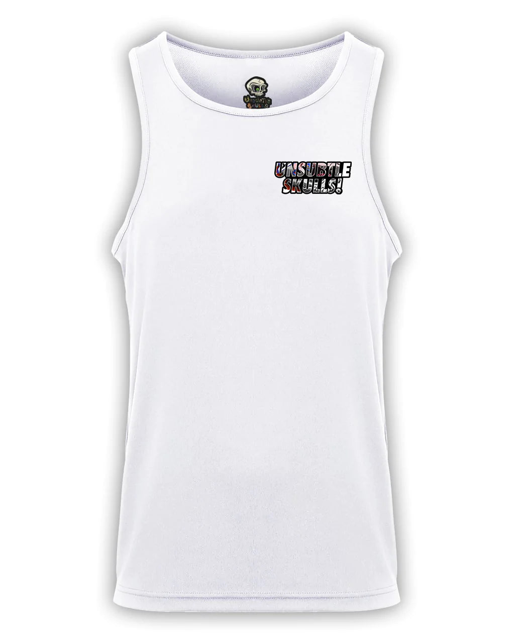 Fitness Is My Therapy Vest / Mental Health Awareness By Unsubtle Skulls