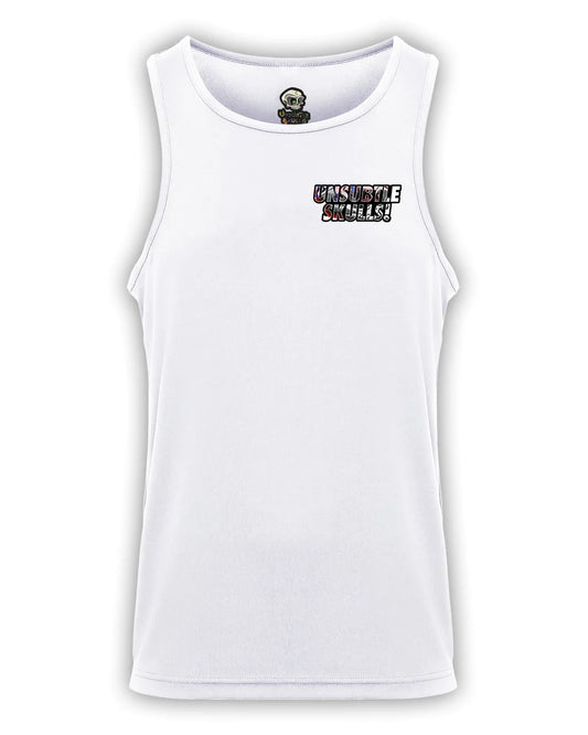 Fitness Is My Therapy Vest / Mental Health Awareness By Unsubtle Skulls