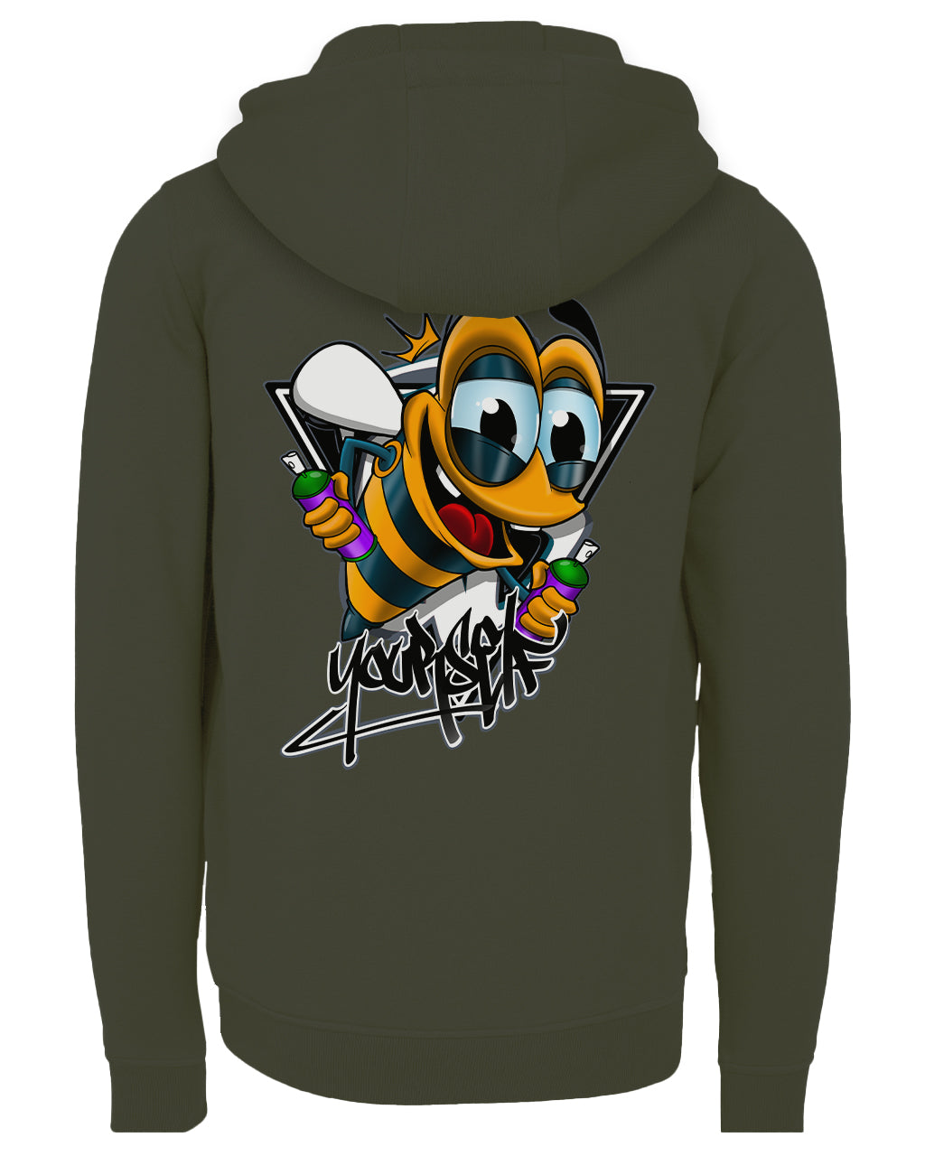 Bee Yourself Zip Hoodie / Mental Health Awareness