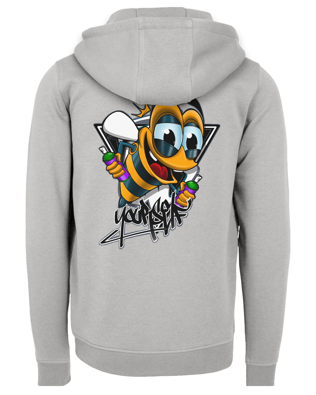 Bee Yourself Zip Hoodie / Mental Health Awareness