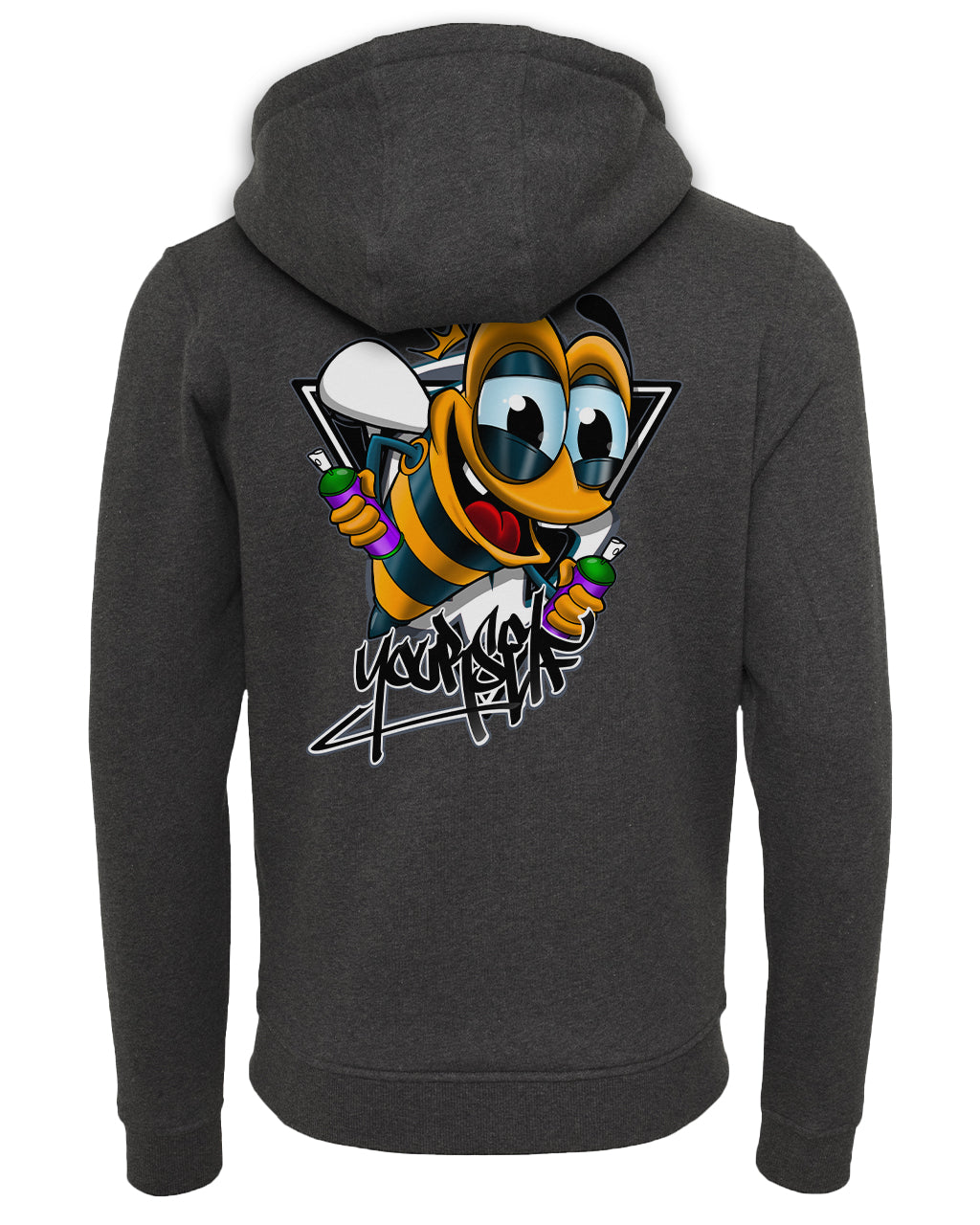 Bee Yourself Zip Hoodie / Mental Health Awareness