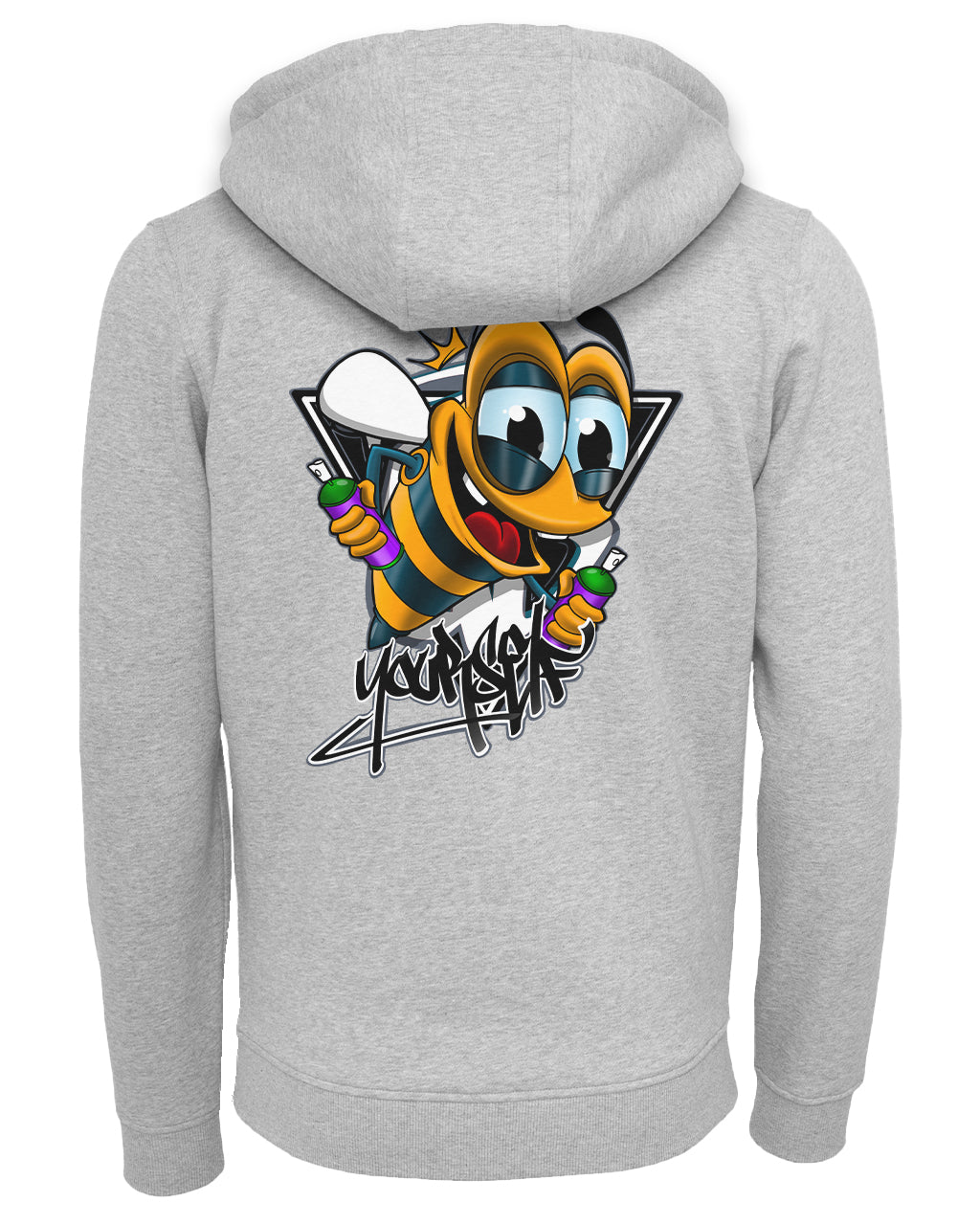 Bee Yourself Zip Hoodie / Mental Health Awareness