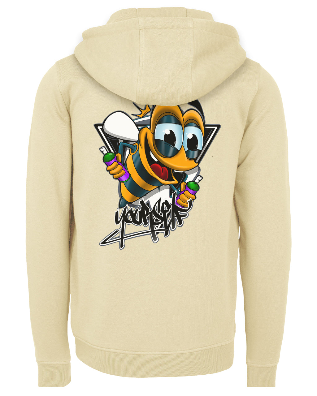 Bee Yourself Zip Hoodie / Mental Health Awareness