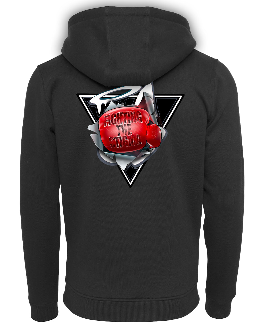 Fighting the Stigma Zip Hoodie / Mental Health Awareness