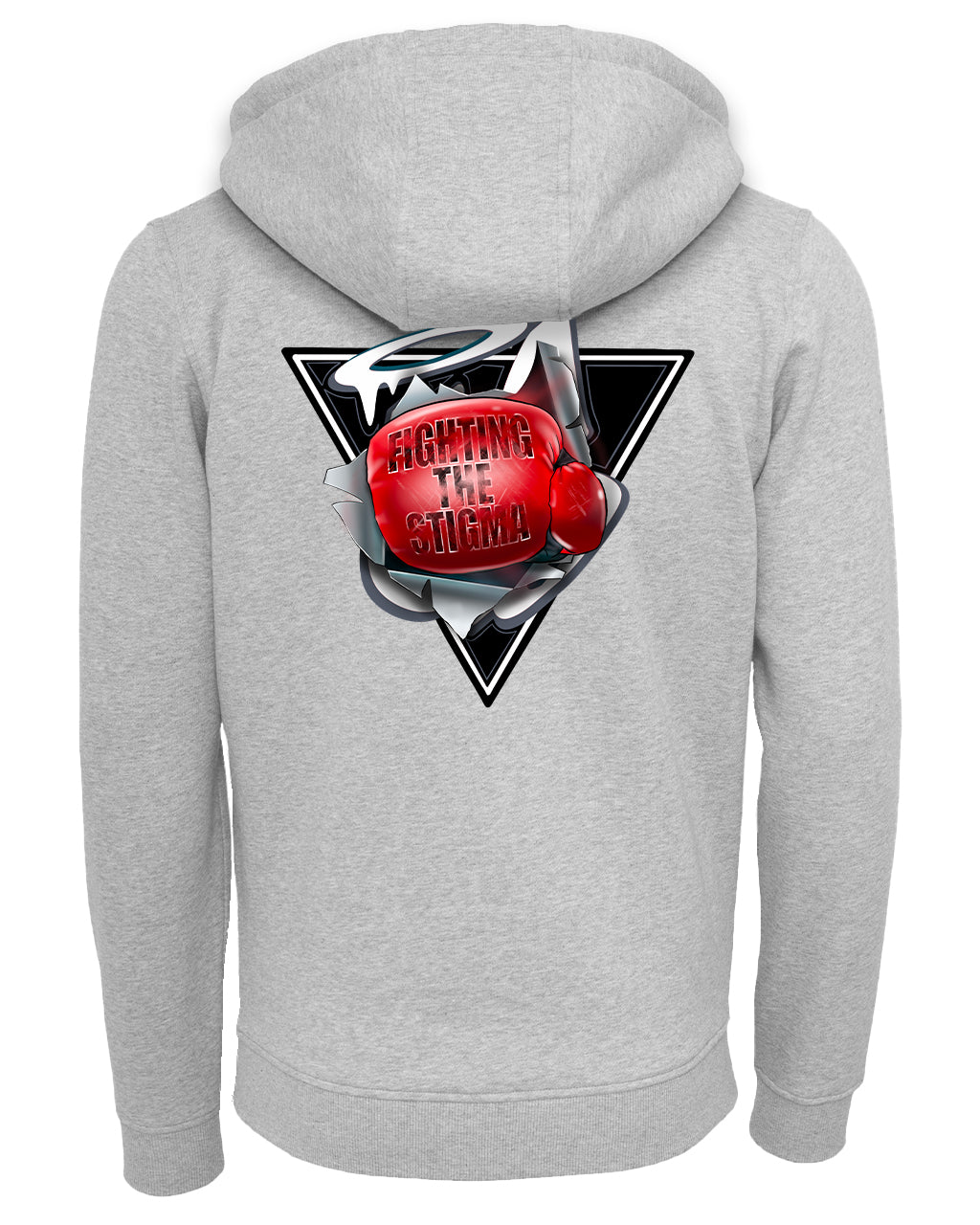 Fighting the Stigma Zip Hoodie / Mental Health Awareness