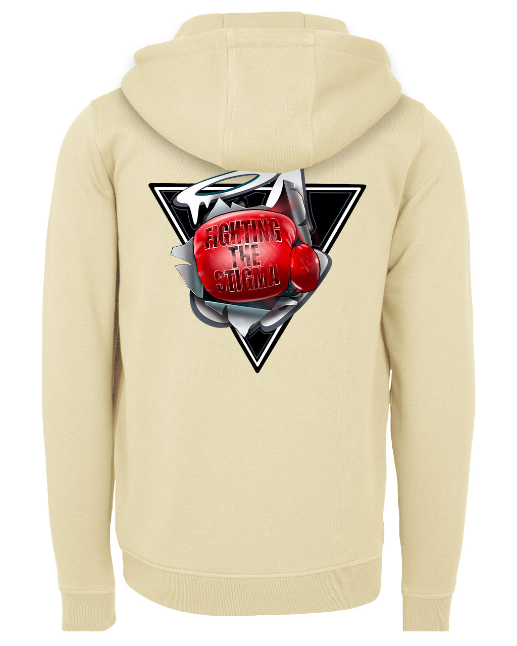 Fighting the Stigma Zip Hoodie / Mental Health Awareness