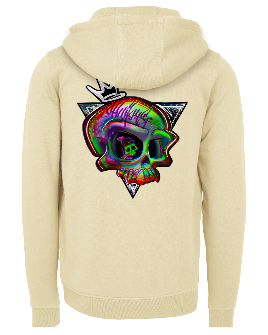 Skullsy Skull Zipped Hoodie