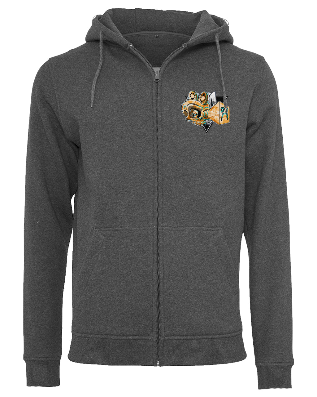 ** LIMITED EDITION ** PTSD Awareness Zipped Hoodie