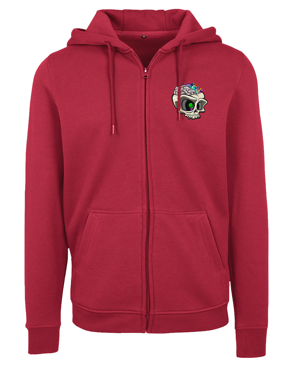 ADHD Skull Zipped Hoodie / Neurodiversity Awareness
