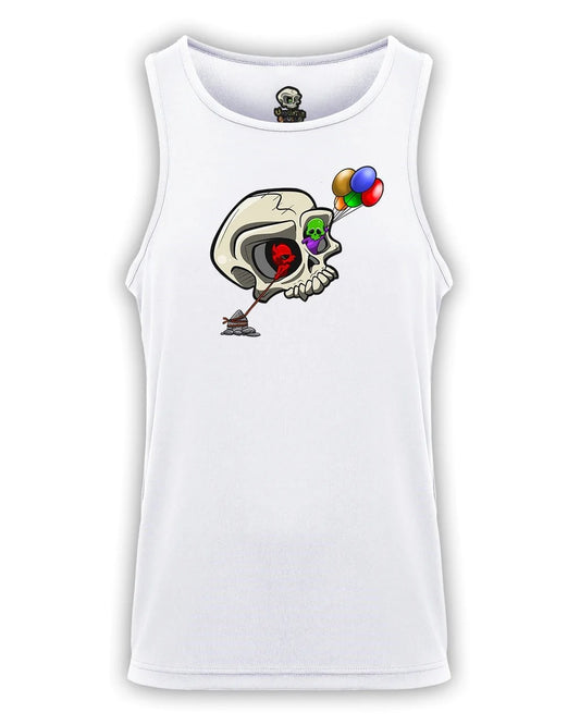 Bipolar Skull Mental Health Awareness Vest By Unsubtle Skulls