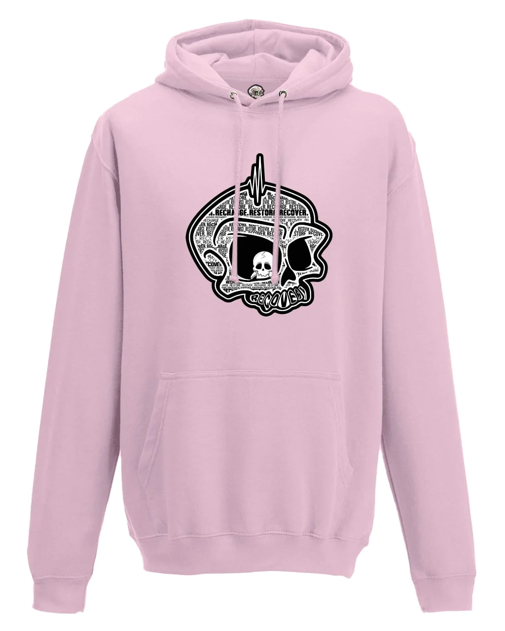 Recovery Mental Health Awareness Hoodie By Unsubtle Skulls