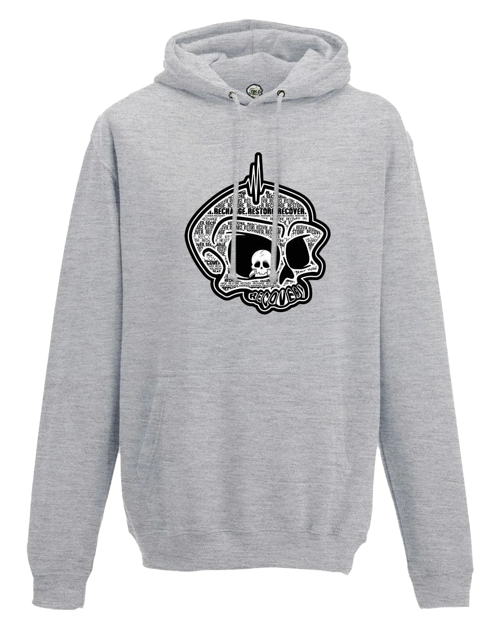 Recovery Mental Health Awareness Hoodie By Unsubtle Skulls