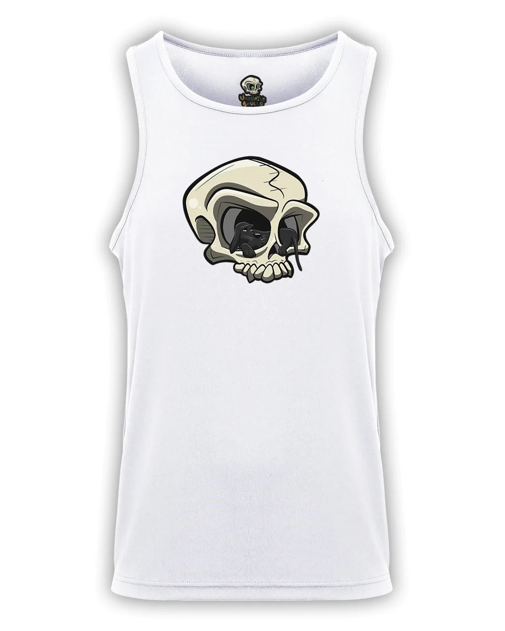 Depression Skull Mental Health Awareness Vest By Unsubtle Skulls