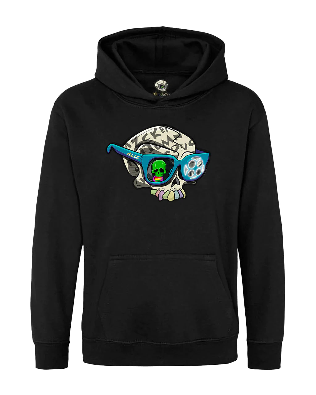 Kids Dyslexia Mental Health Awareness Hoodie By Unsubtle Skulls