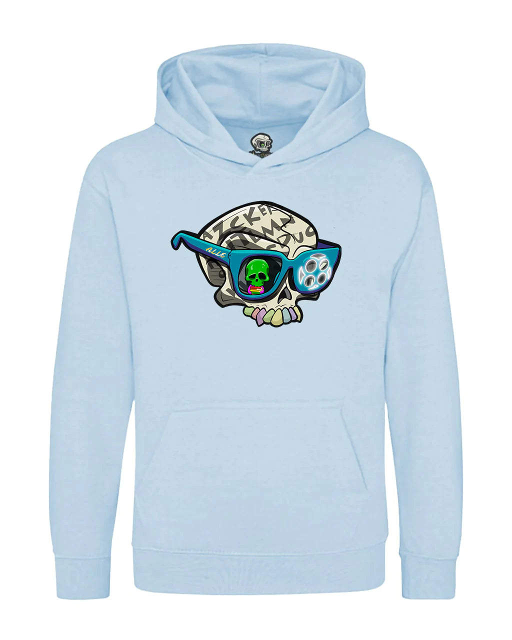 Kids Dyslexia Mental Health Awareness Hoodie By Unsubtle Skulls