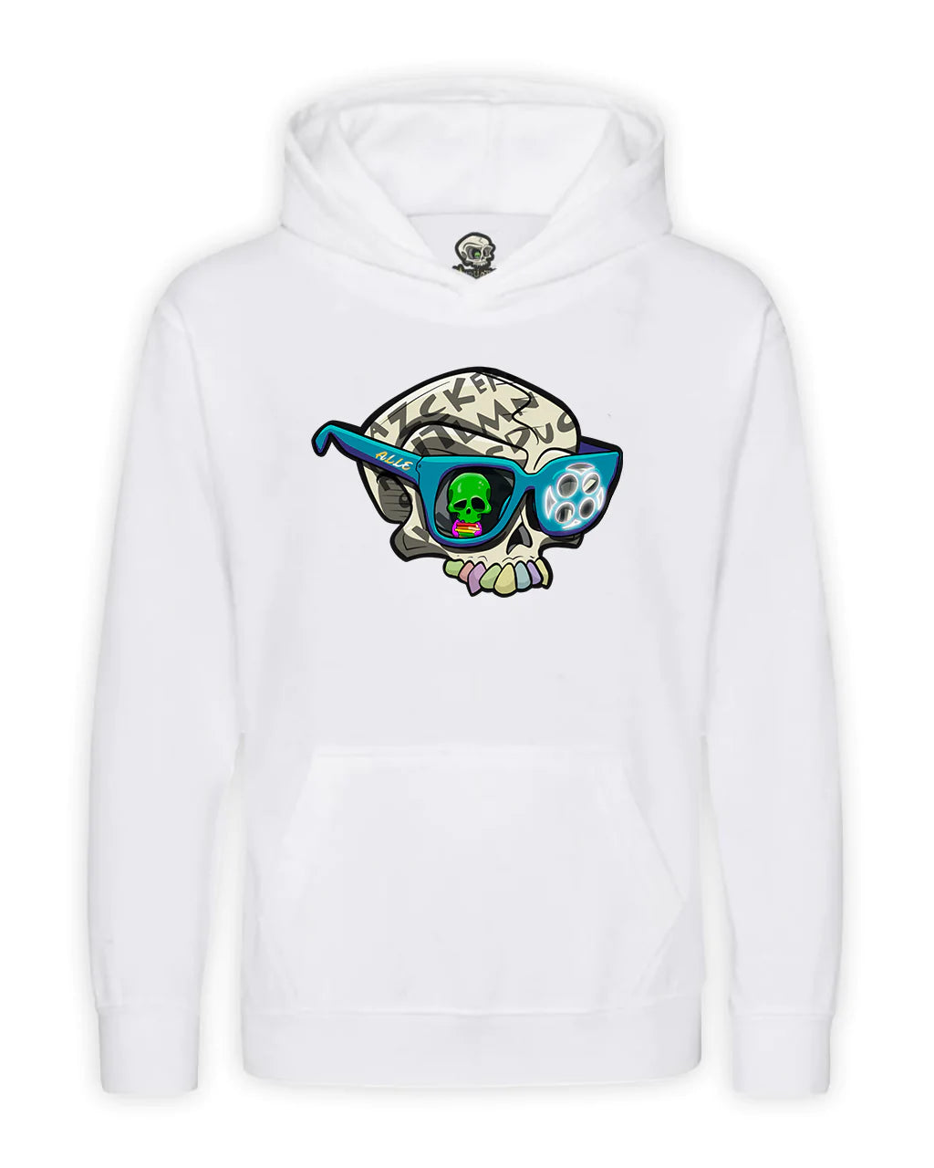 Kids Dyslexia Mental Health Awareness Hoodie By Unsubtle Skulls