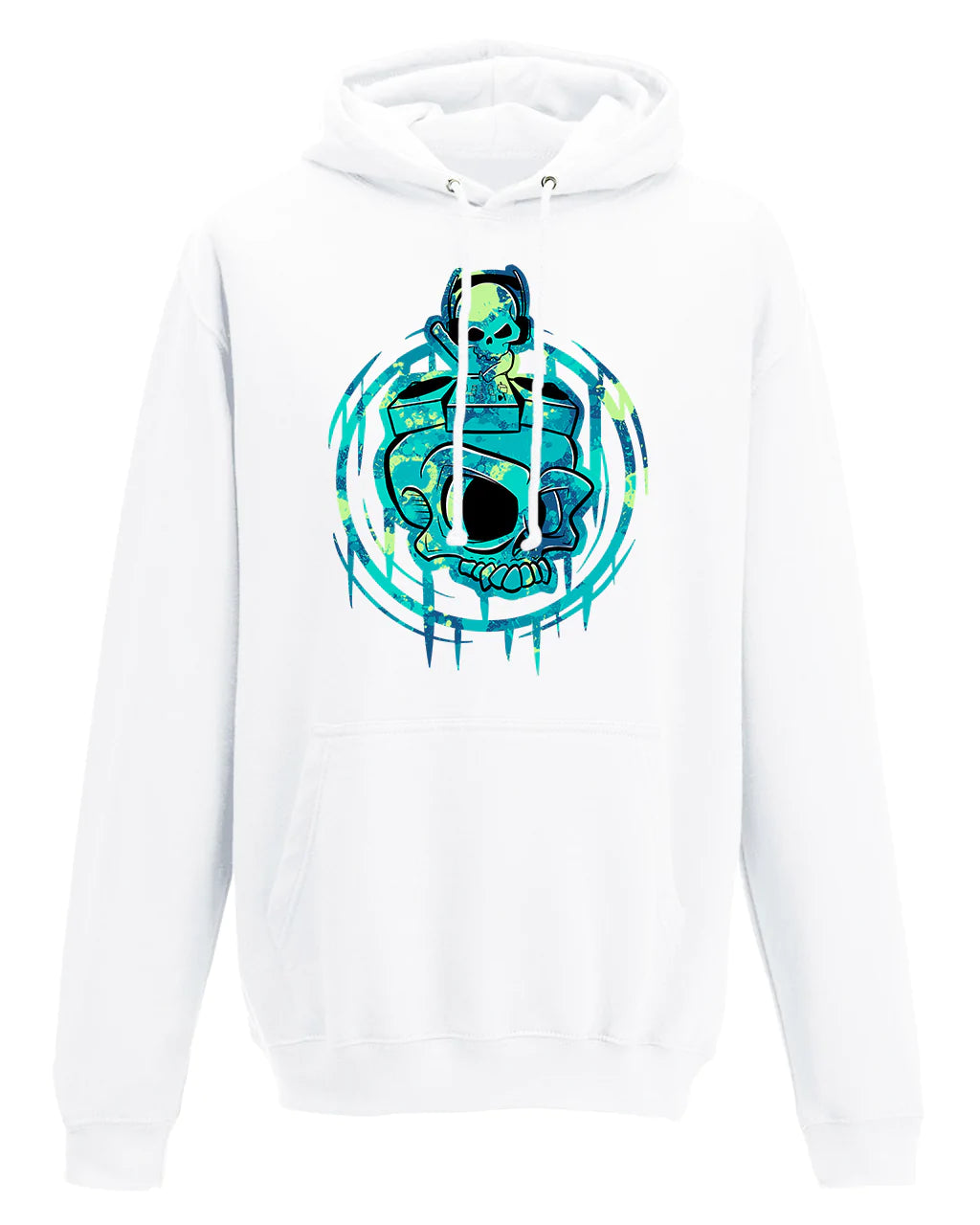 DJ Mental Health Awareness Hoodie By Unsubtle Skulls