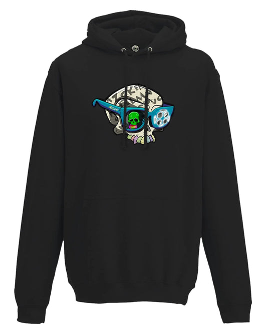 Dyslexia Mental Health Awareness Hoodie By Unsubtle Skulls