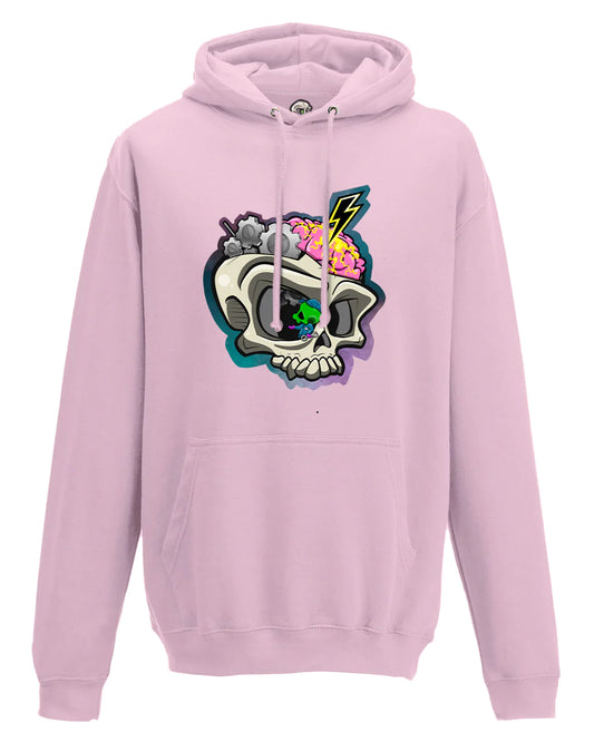 Epilepsy Mental Health Awareness Hoodie By Unsubtle Skulls