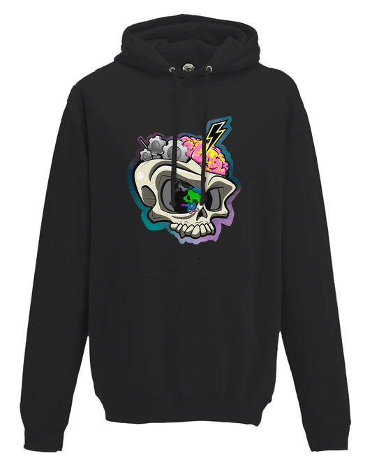 Epilepsy Mental Health Awareness Hoodie By Unsubtle Skulls