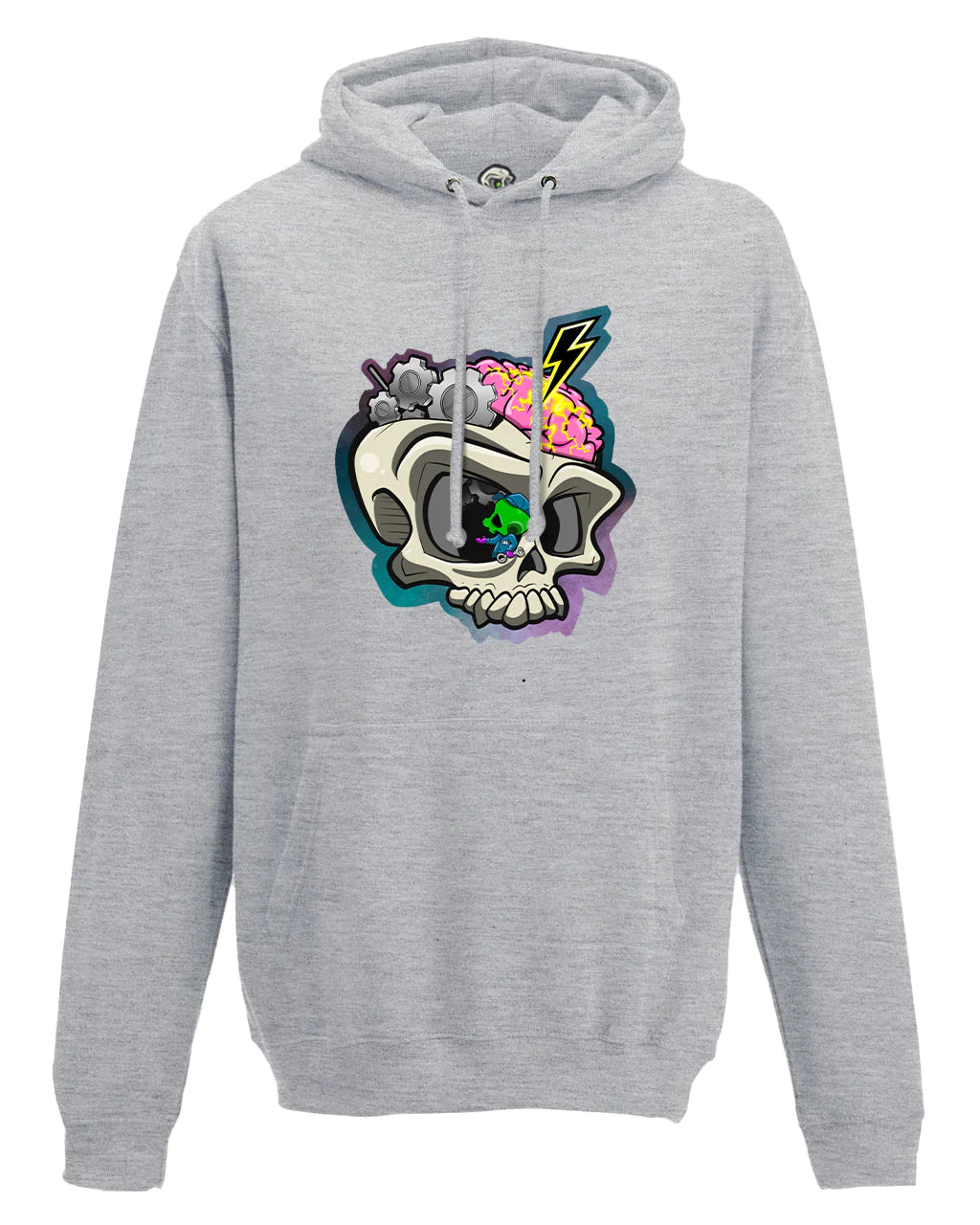 Epilepsy Mental Health Awareness Hoodie By Unsubtle Skulls