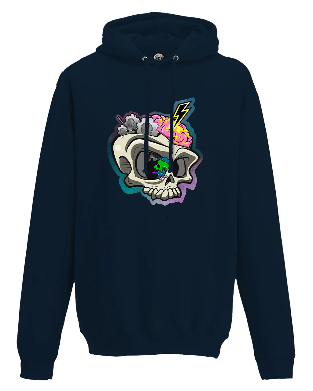 Epilepsy Mental Health Awareness Hoodie By Unsubtle Skulls