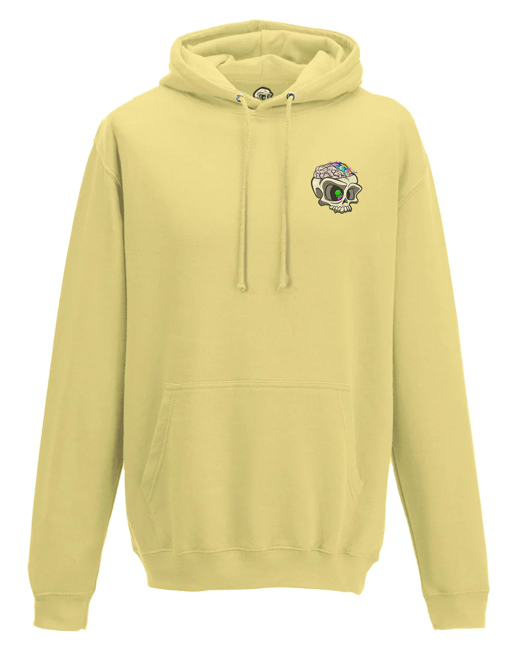 Sherbet Lemon ADHD Mental Health Awareness Hoodie By Unsubtle Skulls