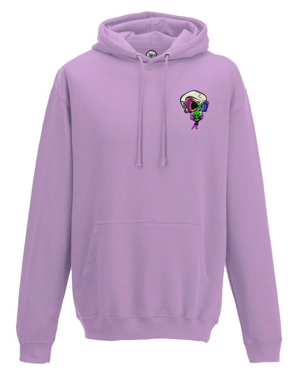 Lavender ASD Mental Health Awareness Hoodie By Unsubtle Skulls