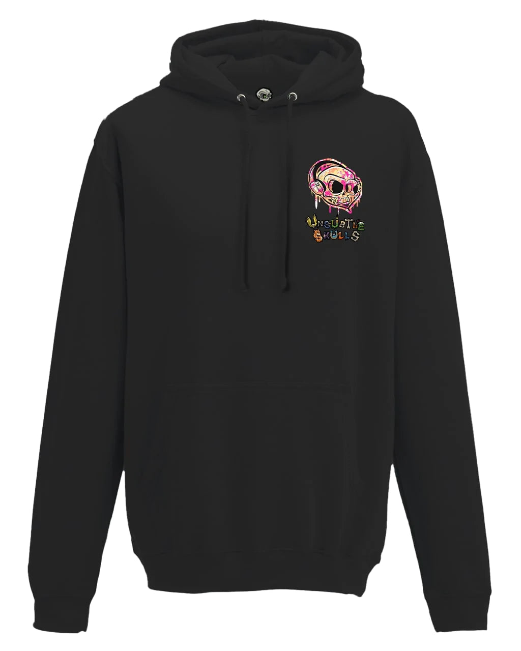 Headphones Mental Health Awareness Hoodie By Unsubtle Skulls