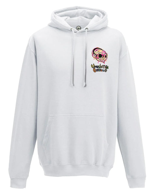 Headphones Mental Health Awareness Hoodie By Unsubtle Skulls