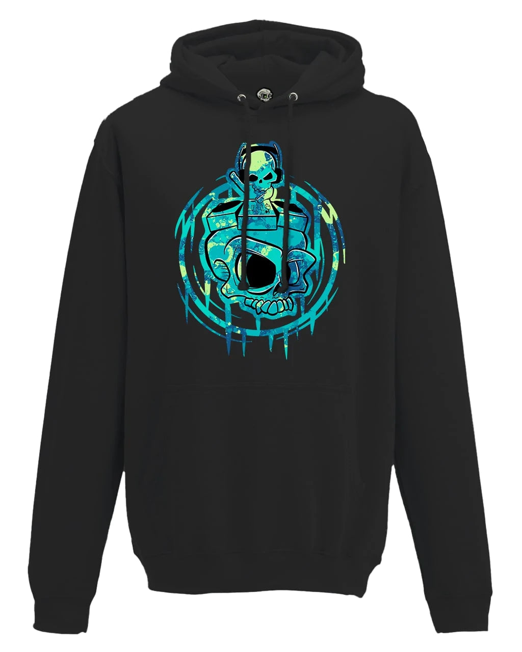 DJ Mental Health Awareness Hoodie By Unsubtle Skulls