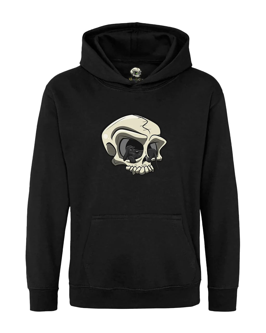 Kids Depression Skull Mental Health Awareness Hoodie By Unsubtle Skulls