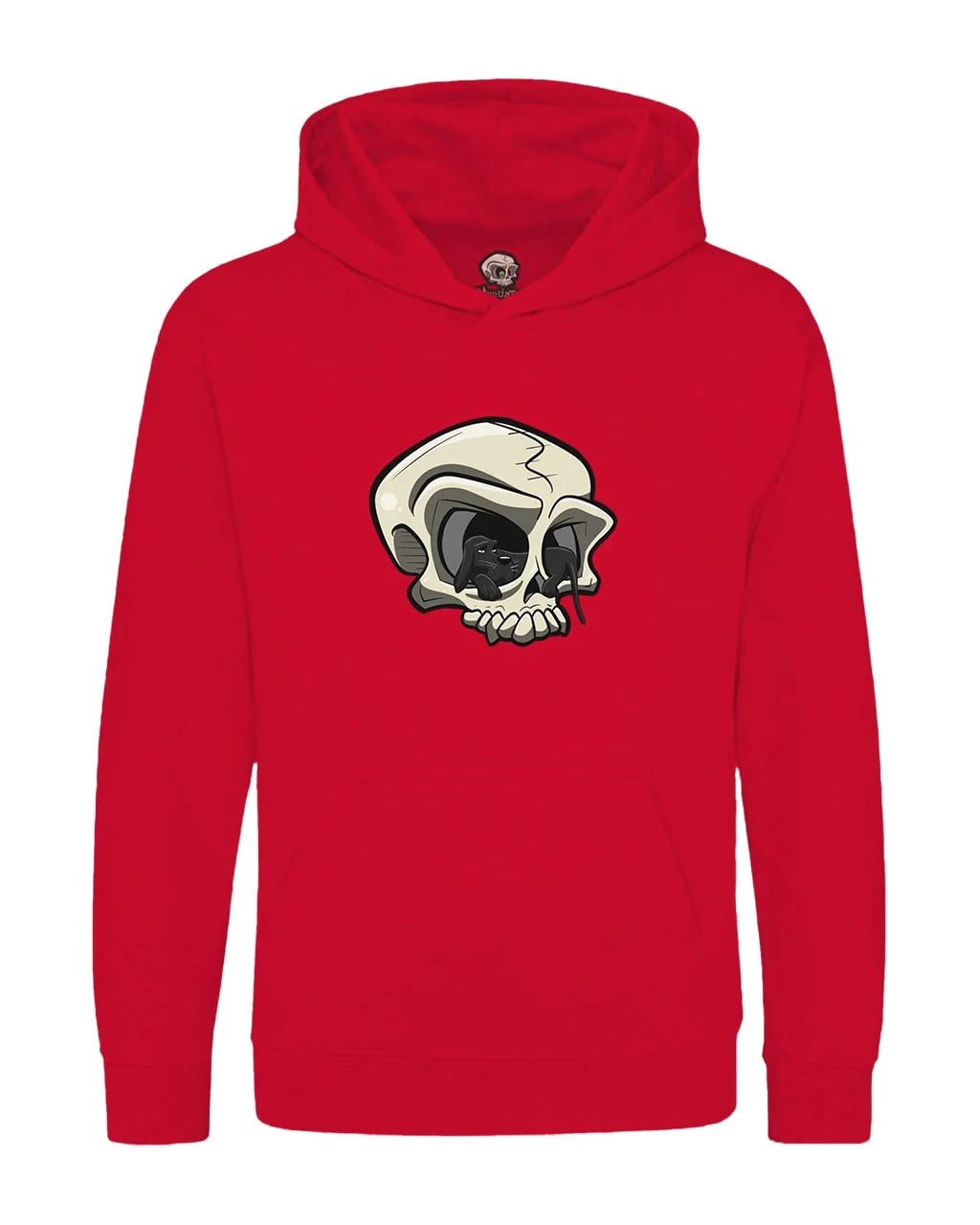 Kids Depression Skull Mental Health Awareness Hoodie By Unsubtle Skulls