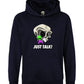 Kids Just Talk Skull Mental Health Awareness Hoodie By Unsubtle Skulls