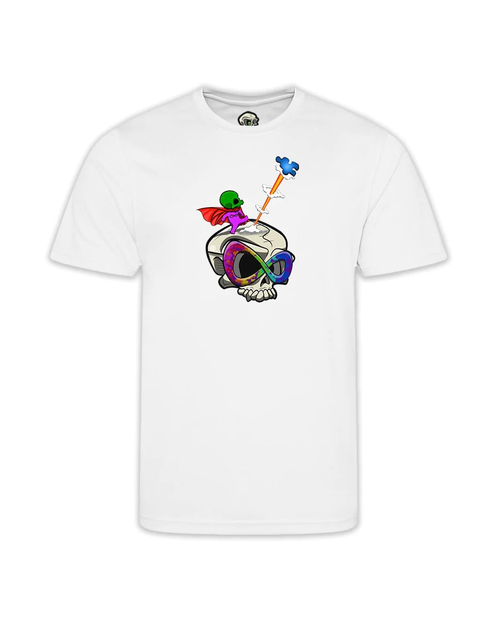 Kids Autism Mental Health Awareness T-Shirt By Unsubtle Skulls