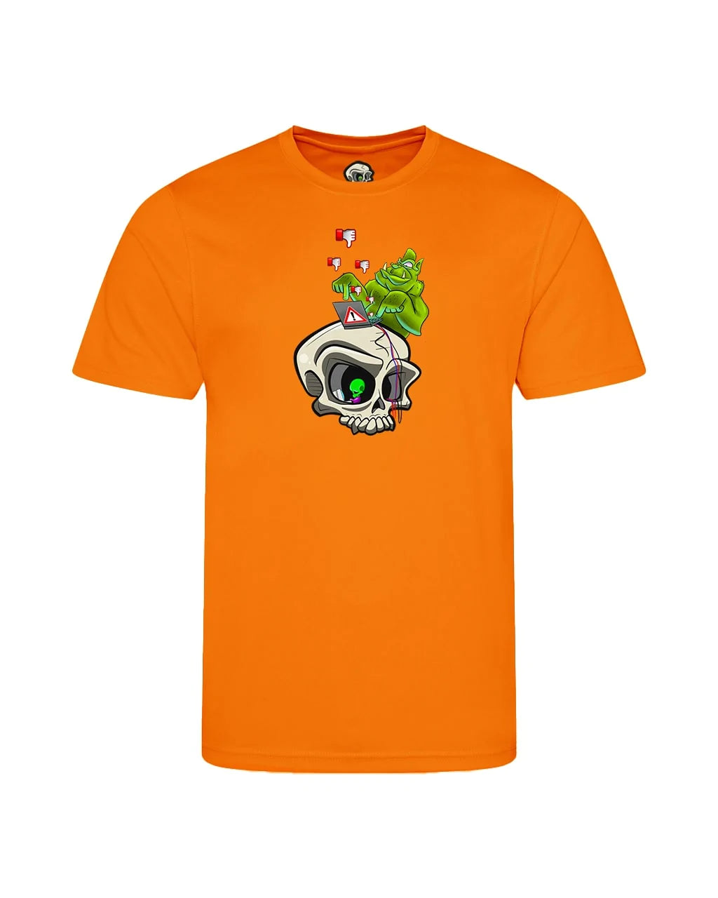 Kids Internet Troll Mental Health Awareness T-Shirt By Unsubtle Skulls