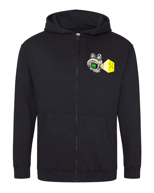 Kids PTSD Full Zip Hood By Unsubtle Skulls