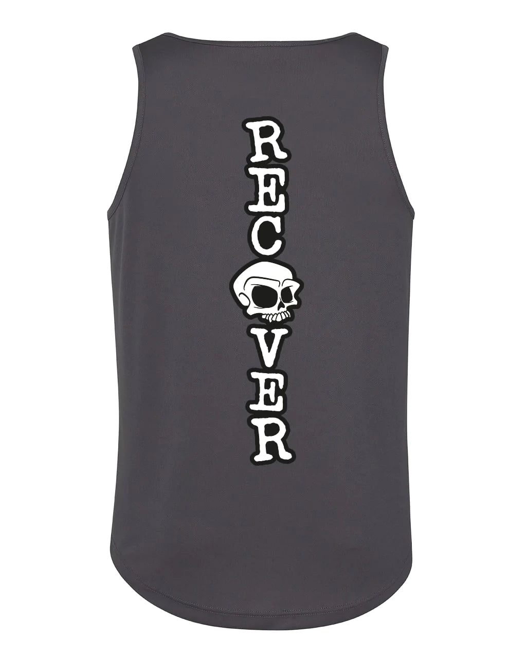 Recovery Mental Health Awareness Gym Vest By Unsubtle Skulls