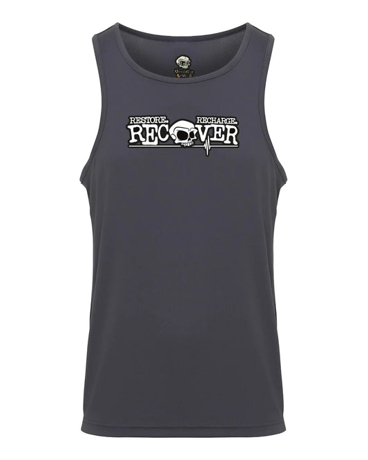 Recovery Mental Health Awareness Gym Vest By Unsubtle Skulls