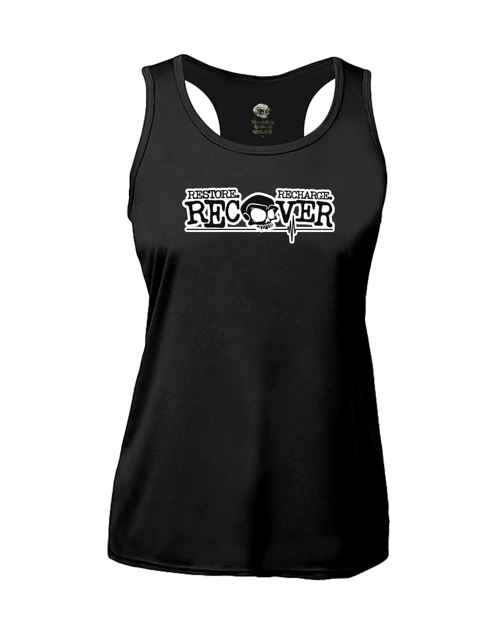 Recovery Mental Health Awareness Vest By Unsubtle Skulls