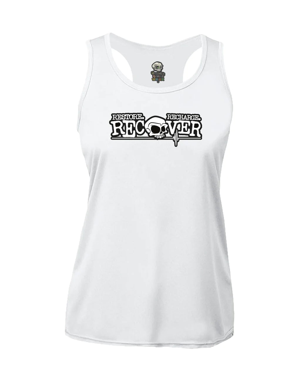 Recovery Mental Health Awareness Vest By Unsubtle Skulls