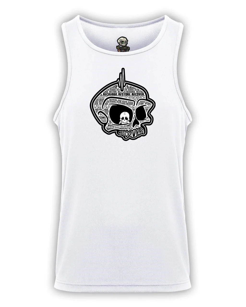 Recovery Mental Health Awareness Vest By Unsubtle Skulls