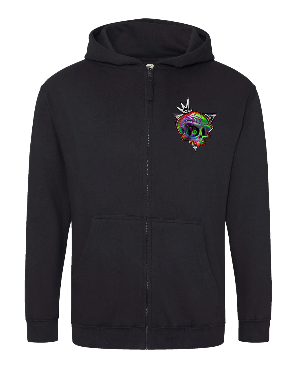 Kids Skullsy Full Zip Hood By Unsubtle Skulls