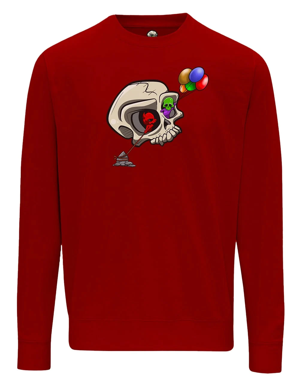 Bipolar Skull Mental Health Awareness Sweater By Unsubtle Skulls