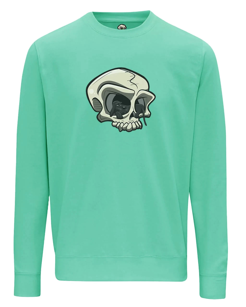 Depression Skull Mental Health Awareness Sweater By Unsubtle Skulls