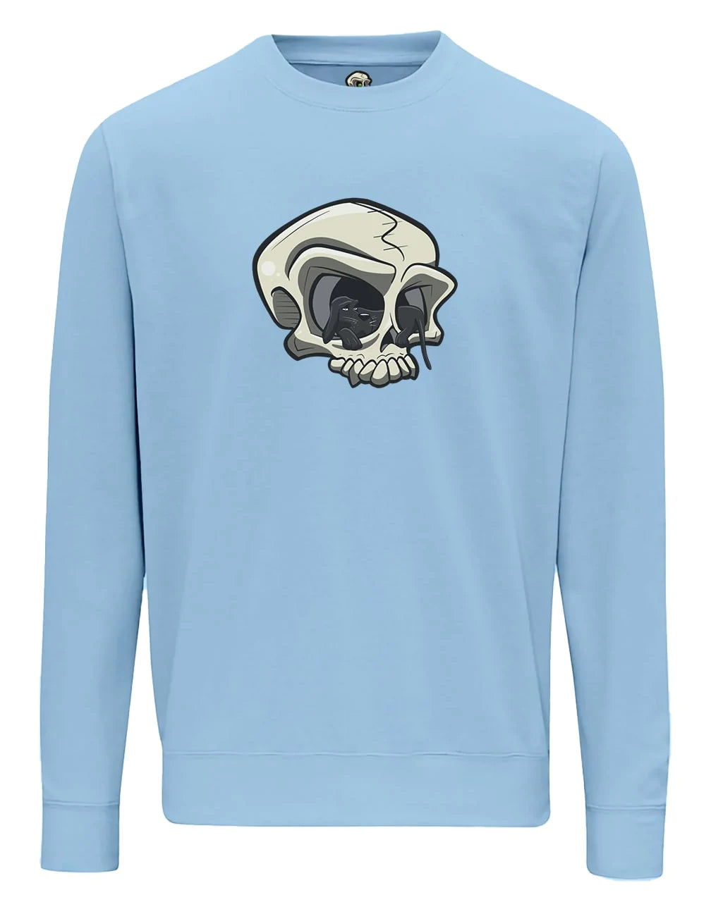 Depression Skull Mental Health Awareness Sweater By Unsubtle Skulls