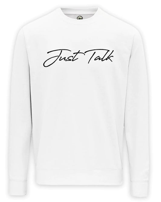 Just Talk Script Mental Health Awareness Sweater By Unsubtle Skulls