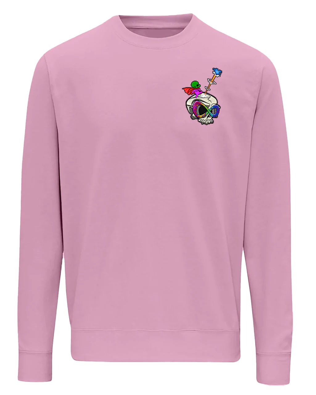 Pink Autism Mental Health Awareness Sweater By Unsubtle Skulls